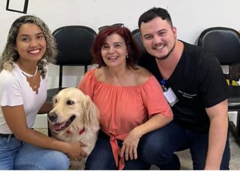 Cachorros transformam o dia a dia no Hospital Infantil de Vila Velha - Foto: SESA