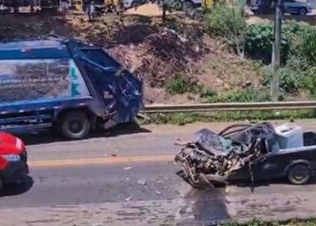 Acidente com vítima fatal na BR-259 em Colatina - Foto: Rede Social