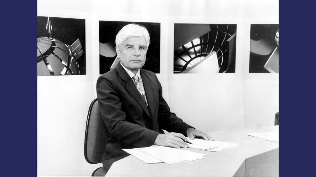 Cid Moreira — Foto: Acervo TV Globo