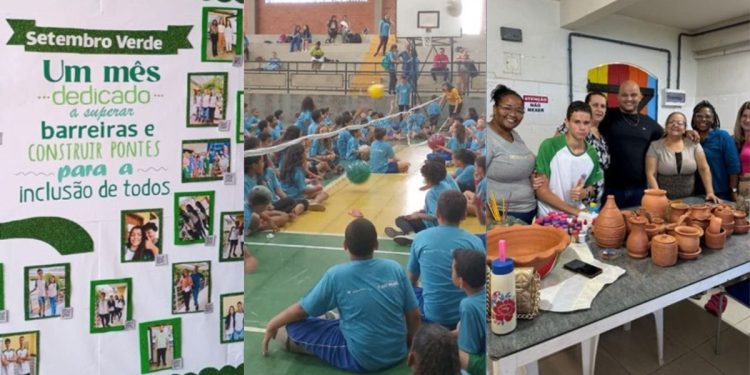 Escola de Colatina promove atividades inclusivas no Setembro Verde e incentiva protagonismo juvenil - Foto: Reprodução