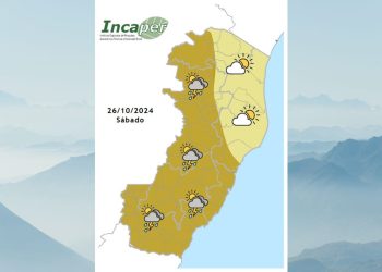 Previsão do Tempo: Veja como fica o clima em Colatina neste sábado - Foto: Incaper