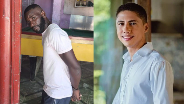 Carlos Magno Santos Santana, assassino confesso do médico Aloísio Vieira Silva, de 29 anos. Crédito: Montagem Rede Notícia - Foto: Rede Social