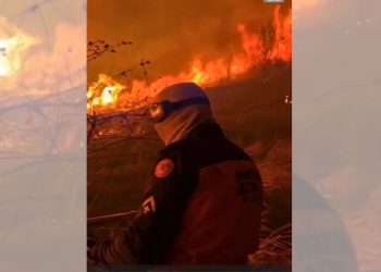36 hectares em chamas: Incêndio de grandes proporções em Colatina - Foto: Bombeiros