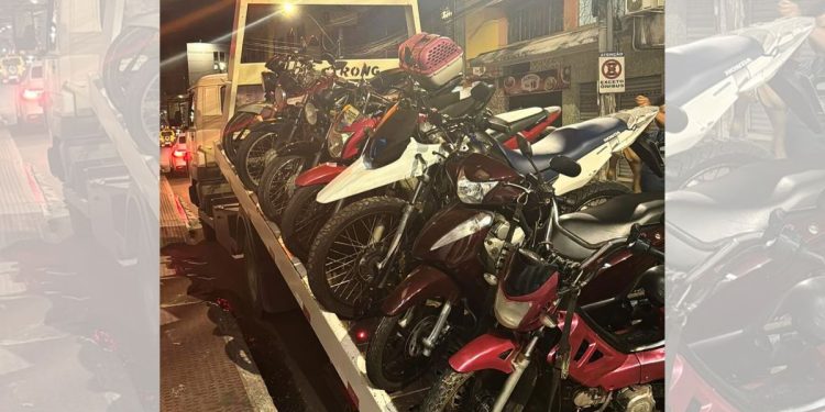 Operação da PM e agentes de trânsito resulta em apreensões e multas em Colatina - Foto: PMES