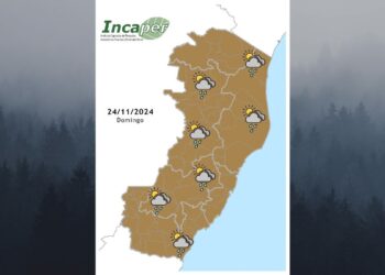 Veja como fica o tempo no ES e Colatina neste domingo (24) - Foto: Incaper