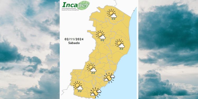 Finados: veja a previsão do tempo no ES e Colatina - Foto: Incaper