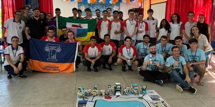Alunos de Colatina brilham em Feira Tecnológica com campeonato de robótica - Foto: Sedu