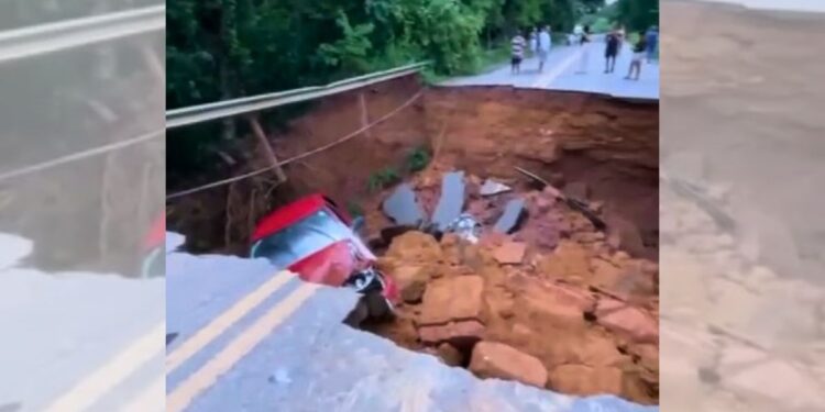 Três mortos em tragédia na BR-474, entre Aimorés e Ipanema - Foto: Reprodução