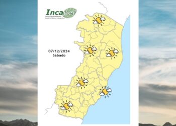 Confira como fica o tempo no ES e Colatina neste sábado 7 - Foto: Incaper