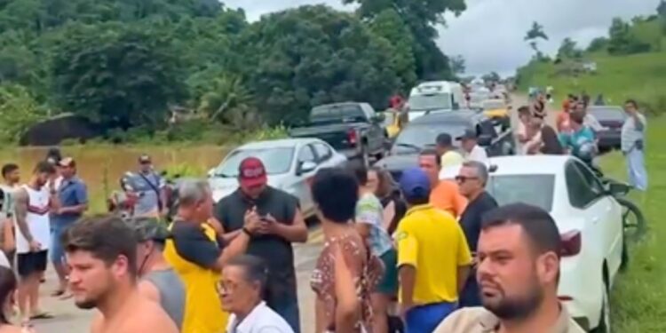 Rodovia ES-341 é interditada devido à cheia do Rio Pancas - Foto: Reprodução