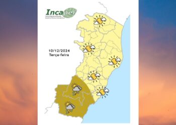 Confira o tempo no ES e Colatina nesta terça-feira (10) - Foto: Incaper