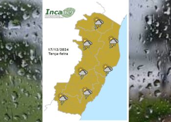 Veja previsão do tempo para o ES e Colatina nesta terça-feira (17) - Foto: Incaper