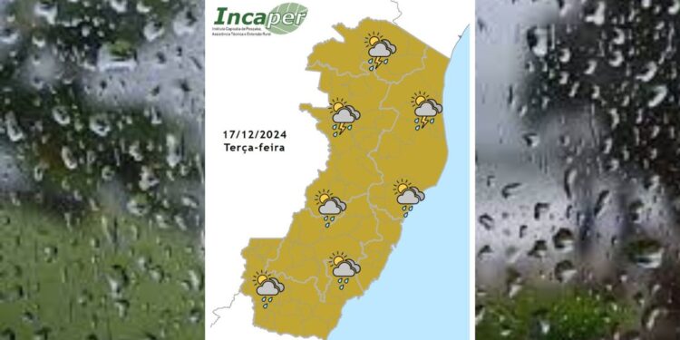 Veja previsão do tempo para o ES e Colatina nesta terça-feira (17) - Foto: Incaper