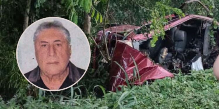 Colisão na BR-259 em Colatina resulta em óbito e interdição da via - Foto: Rede Social