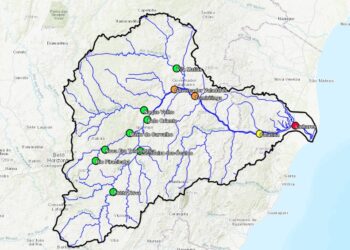 Rio Doce: Situação Atualizada das Cheias nesta Terça-feira, 14 - Foto: Reprodução