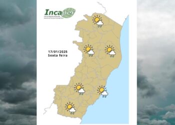 Veja como fica o tempo no ES e Colatina nesta sexta (17) - Foto: Incaper