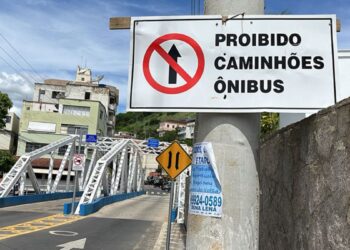 Ponte do Irajá, em Colatina: Prefeitura proíbe trânsito de caminhões e intensifica fiscalização - Foto: Secom/PMC