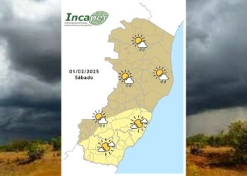 Previsão do tempo para o ES e Colatina neste sábado (01) - Foto: Incaper
