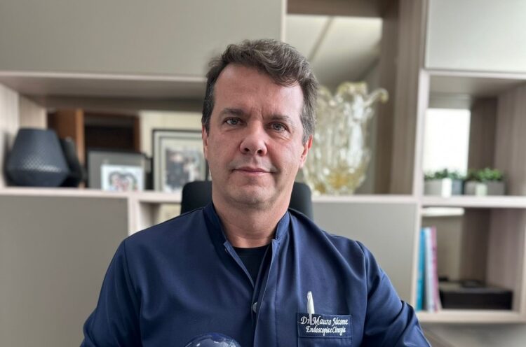 Dr. Mauro Lúcio Jácome, médico cirurgião geral e especialista em endoscopia e colocação de balão intragástrico - Foto: Divulgação