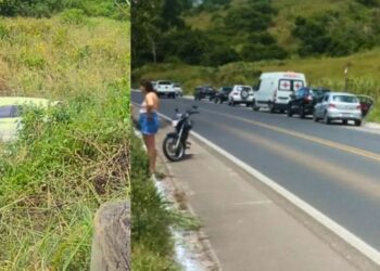 Carro capota e empresário é encontrado desacordado em Colatina - Foto: Rede Social