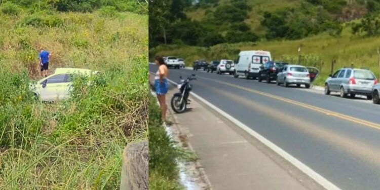 Carro capota e empresário é encontrado desacordado em Colatina - Foto: Rede Social