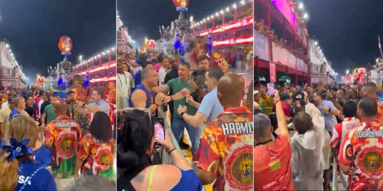 Vídeo flagra agressão ao prefeito de Vitória durante desfile de escola de samba - Foto: Montagem Colatina em Ação