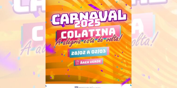 Colatina se prepara para o Carnaval 2025 com programação diversificada