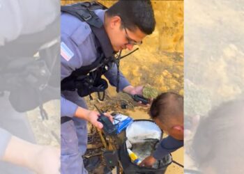 Operação da PM apreende drogas e materiais de tráfico em bairro de Colatina - Foto: PMES