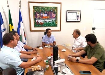 Rio Doce: secretário Guerino elabora projetos com prefeito de Linhares, Lucas Scaramussa - Foto: Renato Costa