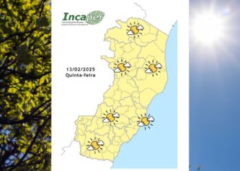 Veja previsão do tempo para o ES e Colatina nesta quinta-feira (13) - Foto: Incaper