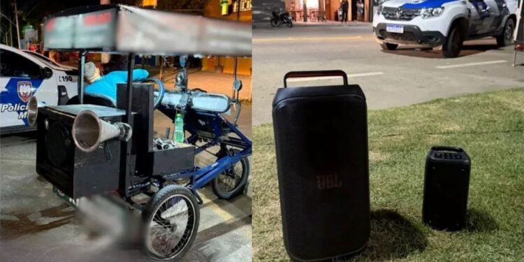 PM intensifica ações para combater perturbação do sossego em Colatina - Foto: Reprodução