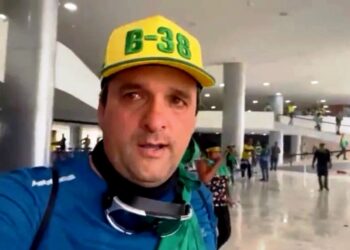 Alexandre de Morais aceita denúncia contra político do ES por atos no 8 de janeiro - Foto: Rede Social