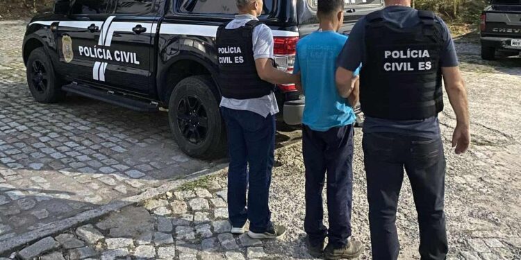 Colatina: Polícia prende um dos suspeitos de matar Rafael "Churrasco" -Foto: PCES