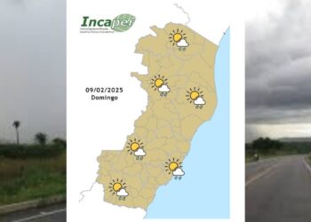 Veja previsão do tempo para o ES e Colatina neste domingo (9) - Foto: Incaper