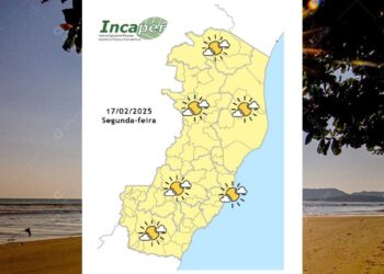 Veja como fica o tempo no ES e Colatina nesta segunda-feira (17) - Foto: Incaper