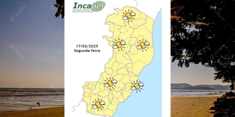 Veja como fica o tempo no ES e Colatina nesta segunda-feira (17) - Foto: Incaper