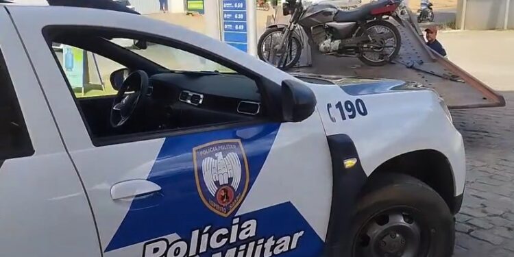 Colatina: PM recupera motocicleta com registro de furto/roubo - Foto: PMES