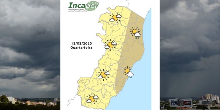 Previsão do tempo para o ES e Colatina nesta terça-feira (11)