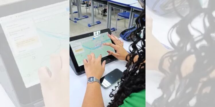 Geografia das Emoções: alunos mapeiam sentimentos com geotecnologia em Colatina - Foto: Reprodução
