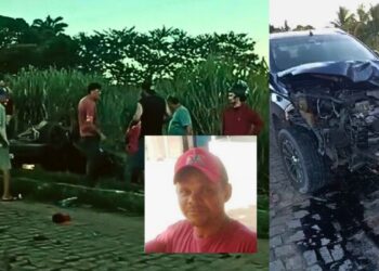 Grave acidente na BR-101 em Sooretama deixa um morto neste sábado -Foto: Rede Social