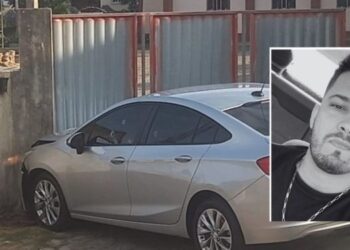 Jedson Márcio Monteiro, de 31 anos, foi morto a tiros enquanto dirigia seu carro em Nova Venécia, - Foto: Reprodução