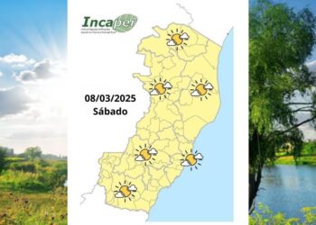 Veja previsão do tempo para o ES e Colatina neste sábado (8) - Foto: Incaper
