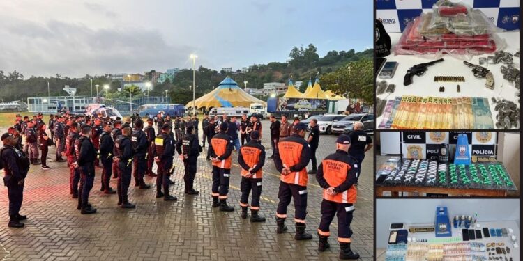 Operação no ES: mais de 80 prisões e apreensões significativas em Colatina e região - Foto: Sesp/ES
