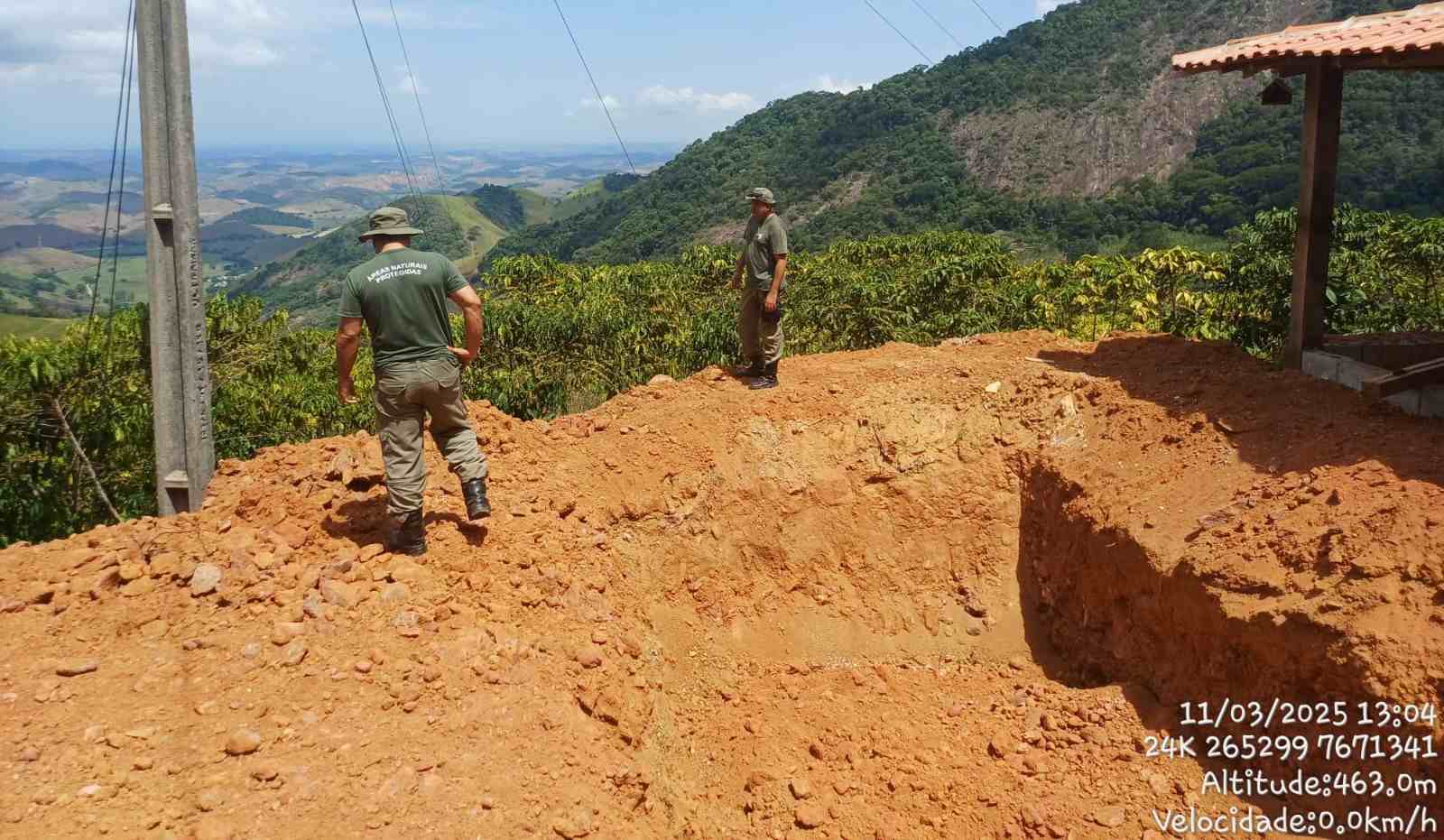 Iema realiza ação de fiscalização no Monumento Natural Serra das Torres - Foto: Iema