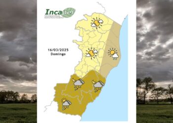 Veja previsão do tempo para o ES e Colatina neste domingo (16) - Foto: Incaper