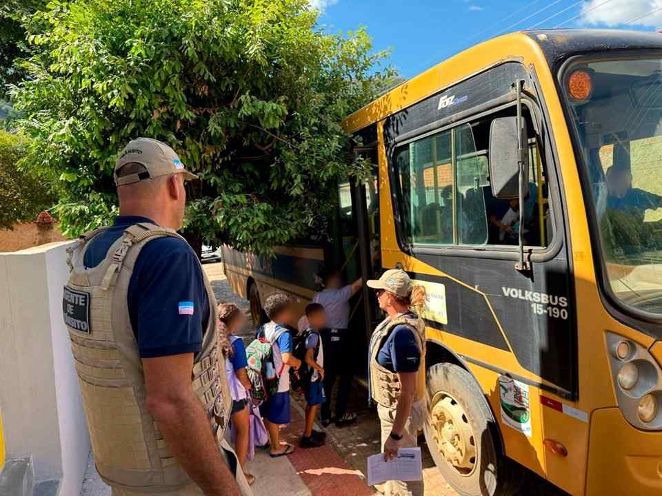 Transporte escolar: Detran encontra irregularidades em São Roque do Canaã e Santa Teresa - Foto: Detran/ES