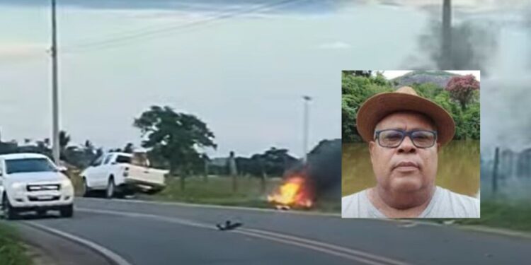 Nova Venécia: motociclista morre em colisão na ES-220 - Foto: Rede Social