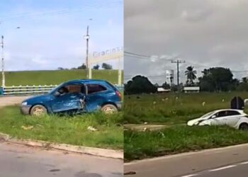 BR-101, Linhares, acidente, Eco101, feridos, Polícia Rodoviária Federal, colisão - Foto: Rede Social