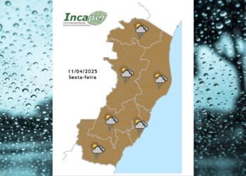 Veja previsão do tempo para o ES e Colatina nesta sexta (11) - Foto: Incaper