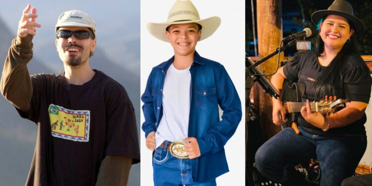 Dayane Paixão, DJ KG, Igor do Forró e Dayane Paixão são os artistas selecionados para o Nosso Festival em Baixo Guandu - Foto: Divulgação